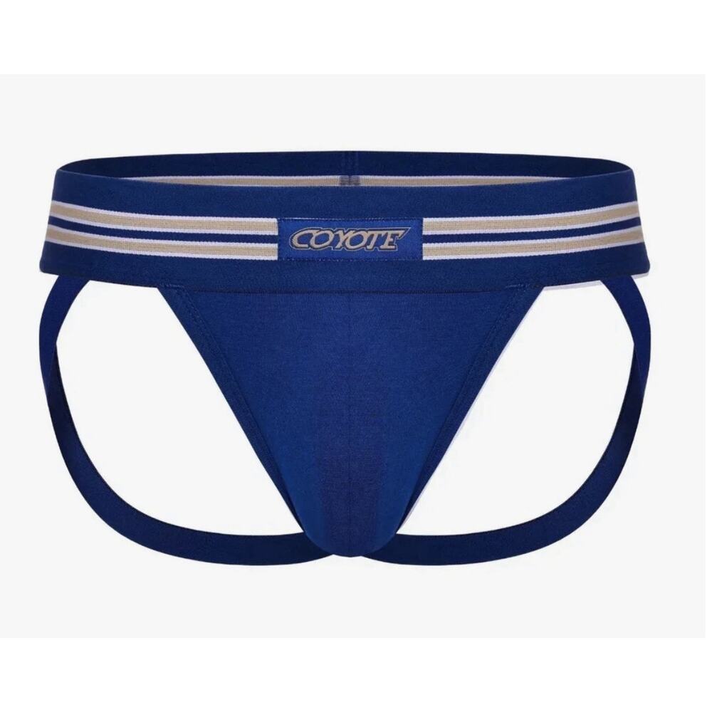 COYOTE VARSITY JOCKSTRAP | ROYAL BLUE- LARGE